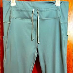 Teal color leggings